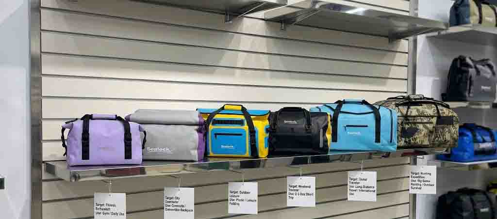 アウトドア小売業者向けの卸売防水ダッフルバッグ