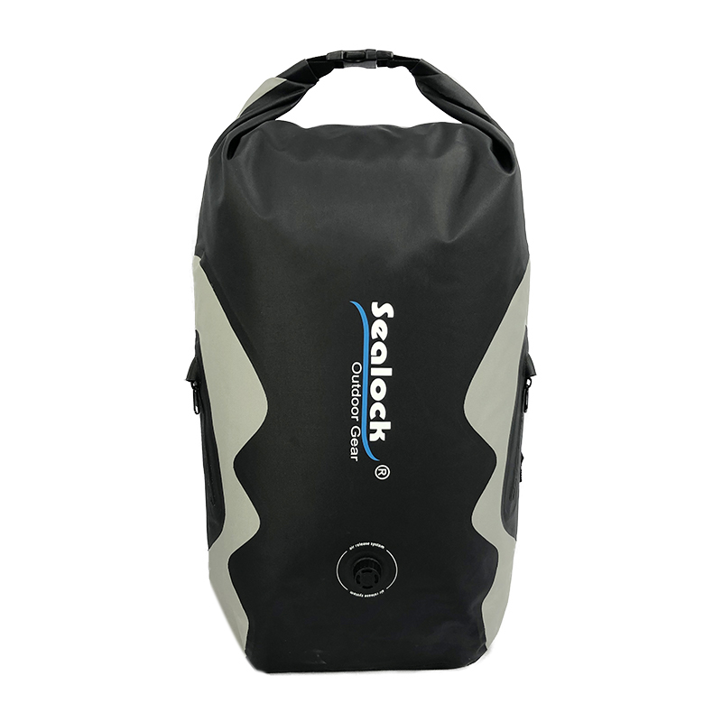 エアバルブ付き 25L 防水ロールトップ ドライ バックパック
